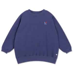 Repose AMS Repose 14. Cozy Drop Sweater Eclipse Blue 8721562004368  Kleding & Accessoires Sweaters & Truien