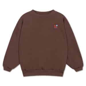 Repose AMS Repose 15. Crewneck Sweater Pure Chocolate 8721562004726  Kleding & Accessoires Sweaters & Truien