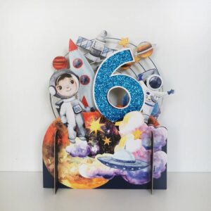 Alljoy Design Children's Age Pop Up - Age 6 Boy Kaart 659499994361 Alljoy Design Home & Living Kaarten