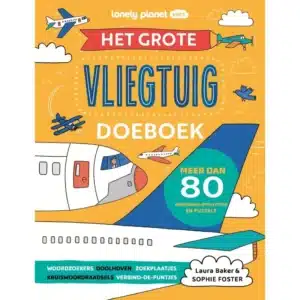 Uitgeverij Boycott Het Grote Vliegtuig Doeboek 9789083625782 Simon Boeken & Kleurboeken Plak- & Doeboeken