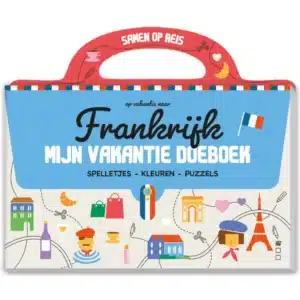 Uitgeverij Image Books Mijn Vakantie Doeboek - Frankrijk  9789464327878 Simon Boeken & Kleurboeken Plak- & Doeboeken