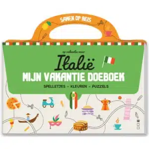 Uitgeverij Image Books  Mijn Vakantie Doeboek - Italië 9789464329124 Simon Boeken & Kleurboeken Plak- & Doeboeken