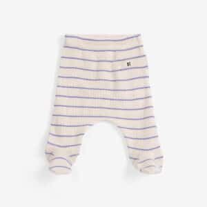 Bobo Choses Bobo Choses Stripes Footed Leggings Offwhite 8445782390123  Kleding & Accessoires Baby Broekjes