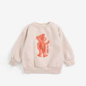 Bobo Choses Bobo Choses Softpaw Monster Sweatshirt Offwhite 8445782392417  Kleding & Accessoires Baby Bovenstukjes