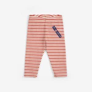 Bobo Choses Bobo Choses Pop Stripes Leggings Offwhite 8445782393193  Kleding & Accessoires Baby Broekjes