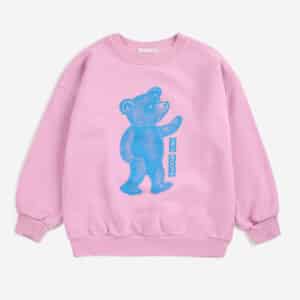 Bobo Choses Softpaw Monster Sweatshirt Pink
