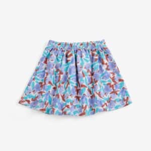 Bobo Choses Bobo Choses Watercolor All Over Fleece Skirt Lavender 8445782400075  Kleding & Accessoires Rokjes & Jurkjes