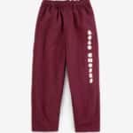 Bobo Choses Bobo Choses Bolder Tracksuit Pants Burgundy Red 8445782402475 Kleding & Accessoires Broeken