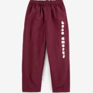 Bobo Choses Bobo Choses Bolder Tracksuit Pants Burgundy Red 8445782402475  Kleding & Accessoires Broeken