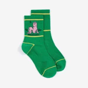 Bobo Choses Bobo Choses Long Puff Short Socks Green 8445782411910  Kleding & Accessoires Sokken & Maillots