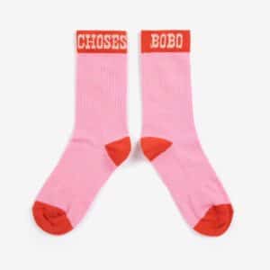Bobo Choses Bobo Choses Pop Long Socks Fuchsia 8445782412092  Kleding & Accessoires Sokken & Maillots