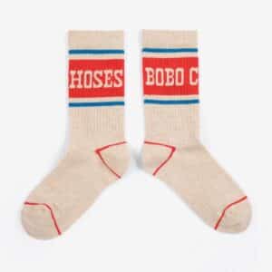 Bobo Choses Bobo Choses Pop Long Socks Beige 8445782404462  Kleding & Accessoires Sokken & Maillots