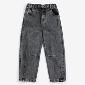 Bobo Choses Beast Tag Denim Pants Black