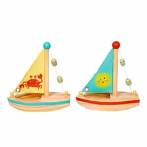 Houten Zeilbootje