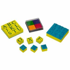 Stempelset Alfabet ABC