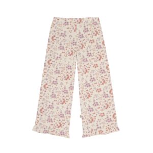 House Of Jamie Ruffled Pants Floral Winter Muse