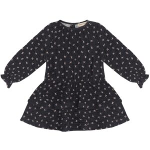 House Of Jamie Ruffled Dress Petal Sapphire (Muslin)