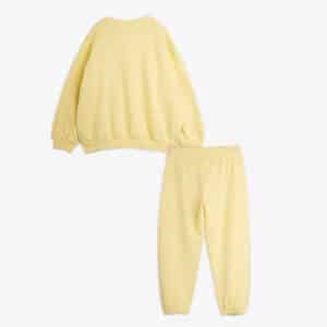 Mini Rodini Mini Rodini Velvet Worm Sp Sweat Set Yellow 7332754734249 Rodini AW26 Kleding & Accessoires Sweaters & Truien