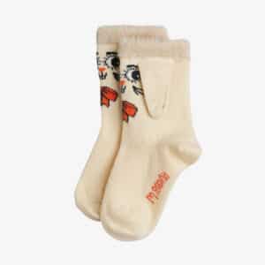Mini Rodini Mini Rodini Rabbit 1-Pack Ear Socks Off-White 7332754736625 Rodini AW26 Kleding & Accessoires Sokken & Maillots