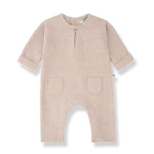 1+ in the Family 1+ In The Family Besancon Jumpsuit Nude 8448262001274 Family AW26 Kleding & Accessoires Baby Pakjes