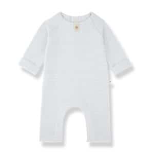 1+ in the Family 1+ In The Family Laval Jumpsuit Ciel 8448262004176 Family AW26 Kleding & Accessoires Baby Pakjes