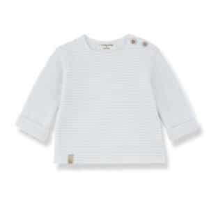1+ in the Family 1+ In The Family Aubin L.Sleeve T-Shirt Ciel 8448262004381 Family AW26 Kleding & Accessoires Baby Longsleeves