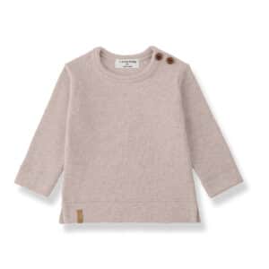 1+ in the Family 1+ In The Family Pesaro L.Sleeve T-Shirt Nude 8448262010184 Family AW26 Kleding & Accessoires Baby Longsleeves