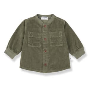 1+ in the Family 1+ In The Family Watson Shirt Khaki 8448262037990 Family AW26 Kleding & Accessoires Baby Bovenstukjes