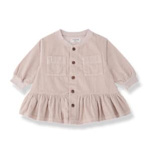 1+ in the Family 1+ In The Family Regina Dress Nude 8448262038157 Family AW26 Kleding & Accessoires Baby Bovenstukjes