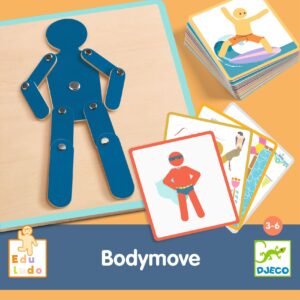 Djeco Djeco Bodymove Eduludo 3070900008922 Djeco Jul26 Speelgoed & Spellen Spellen