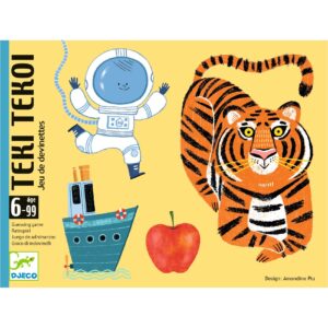 Djeco Djeco Téki-Tékoi Kaartspellen 3070900050730 Djeco Jul26 Speelgoed & Spellen Spellen