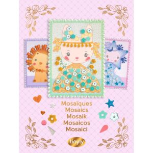 Djeco Djeco Mozaïeken Margo & Co Tinyly Arts & Crafts 3070900069824 Djeco Jul26 Speelgoed & Spellen Knutselen