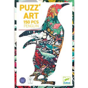 Djeco Djeco Penguin Puzz'Art 3070900076631 Djeco Jul26 Speelgoed & Spellen Puzzels