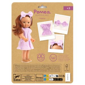 Djeco Djeco Outfit Violette Pomea Kleding Collectie 3070900077706 Djeco Jul26 Speelgoed & Spellen Spelen Poppen