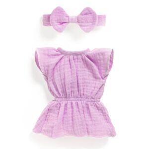 Djeco Djeco Outfit Violette Pomea Kleding Collectie 3070900077706 Djeco Jul26 Speelgoed & Spellen Spelen Poppen