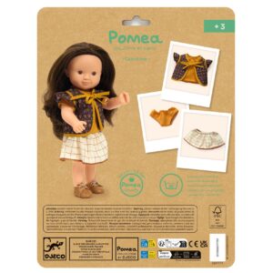Djeco Djeco Outfit Capucine Pomea Kleding Collectie 3070900077751 Djeco Jul26 Speelgoed & Spellen Spelen Poppen