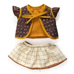 Djeco Djeco Outfit Capucine Pomea Kleding Collectie 3070900077751 Djeco Jul26 Speelgoed & Spellen Spelen Poppen