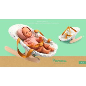 Djeco Djeco Schommelstoel Accessoires Pomea 3070900078659 Djeco Jul26 Speelgoed & Spellen Spelen Poppen