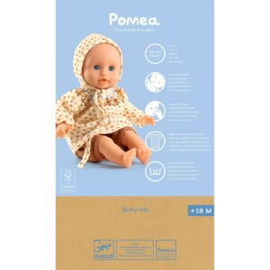 Djeco Djeco Baby Iris Baby Pomea 3070900078796 Djeco Jul26 Speelgoed & Spellen Spelen Poppen