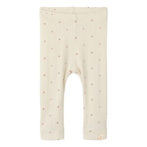 Lil' Atelier Lil' Atelier Legging Turtledove Dot 5715946583269 Atelier AW26 Kleding & Accessoires Baby Broekjes