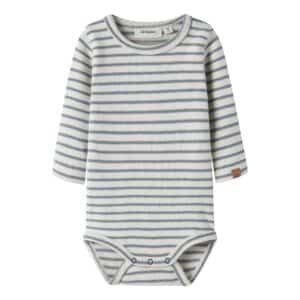 Lil' Atelier Lil' Atelier Body Turtledove Monument 5715946552272 Atelier AW26 Kleding & Accessoires Baby Rompers