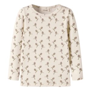 Lil' Atelier Lil' Atelier T-Shirt Turtledove Artichoke 5715912693701 Atelier AW26 Kleding & Accessoires Shirts