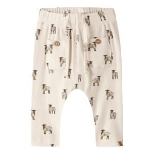 Lil' Atelier Lil' Atelier Broek Turtledove Sheep 5715912634315 Atelier AW26 Kleding & Accessoires Baby Broekjes