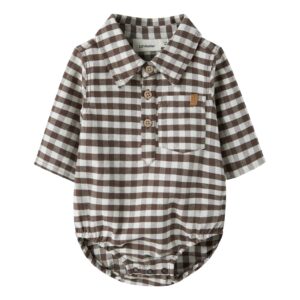 Lil' Atelier Lil' Atelier Shirt Teak 5715912635510 Atelier AW26 Kleding & Accessoires Baby Bovenstukjes