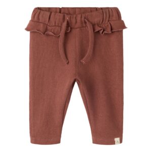 Lil' Atelier Lil' Atelier Broek Mahogany 5715946508484 Atelier AW26 Kleding & Accessoires Baby Broekjes