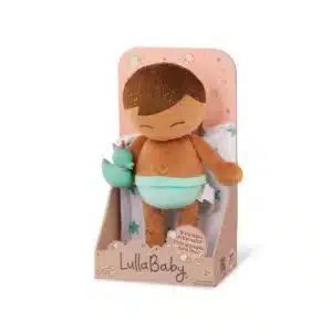 LullaBaby Plush Boy Bath Doll & Accessory