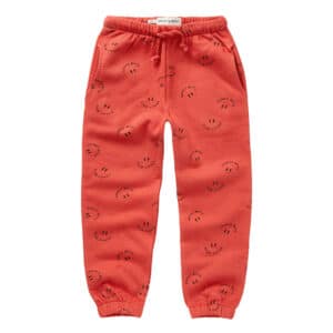 Sproet & Sprout Sweatpants Club Chaos Vivid Red – broeken voor kinderen