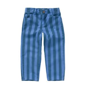 Sproet & Sprout Straight Denim Pants Stripes Blue Blue Denim – broeken voor kinderen