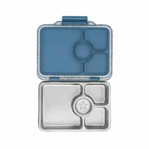 Yumbox Prêt RVS lekvrije Bento Box - Paris Blauw Glitter