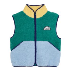 The Campamento The Campamento Green Teddy Vest - Green 8435803424968 Campa AW26 Kleding & Accessoires Jassen